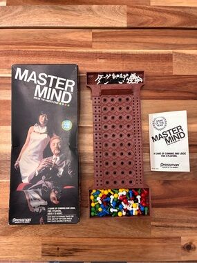 Vintage 1981 Master Mind Game Mastermind Pressman Games COMPLETE